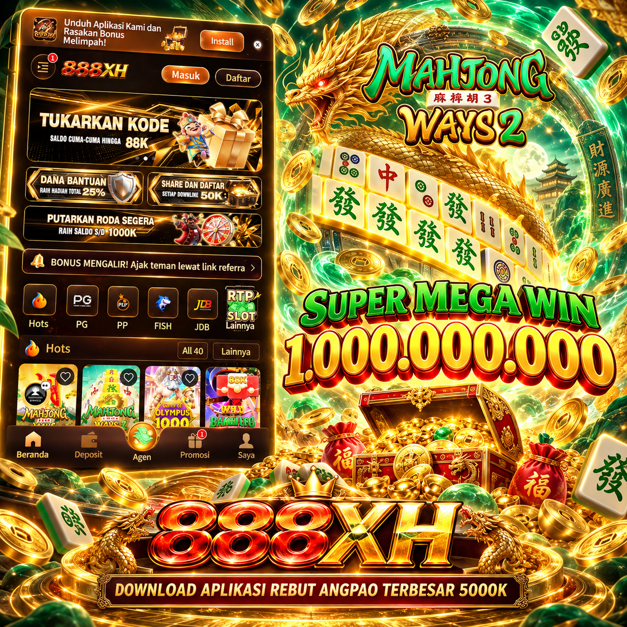 888XH - Situs Resmi 888xh Login App & Akun Aman ⚡